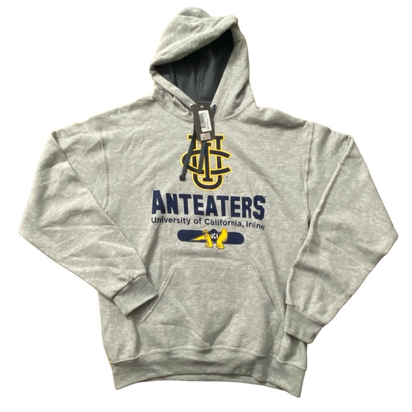 University of Irvine UCI Anteaters Pullover Hoodie Sweatshirt Medium NEW w/ Tag - Picture 6 of 11